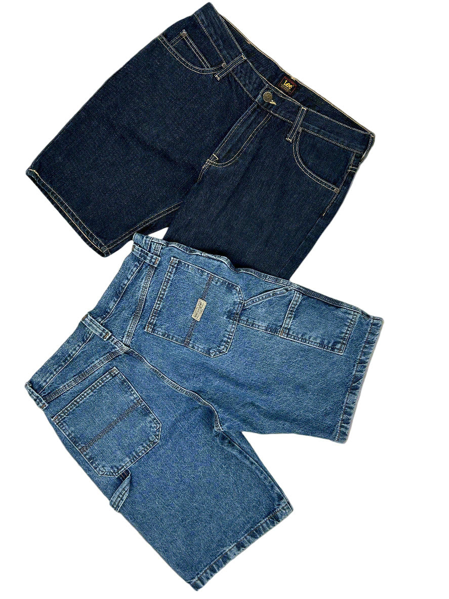 pair of stylish jeans shorts pair of stylish jeans shorts