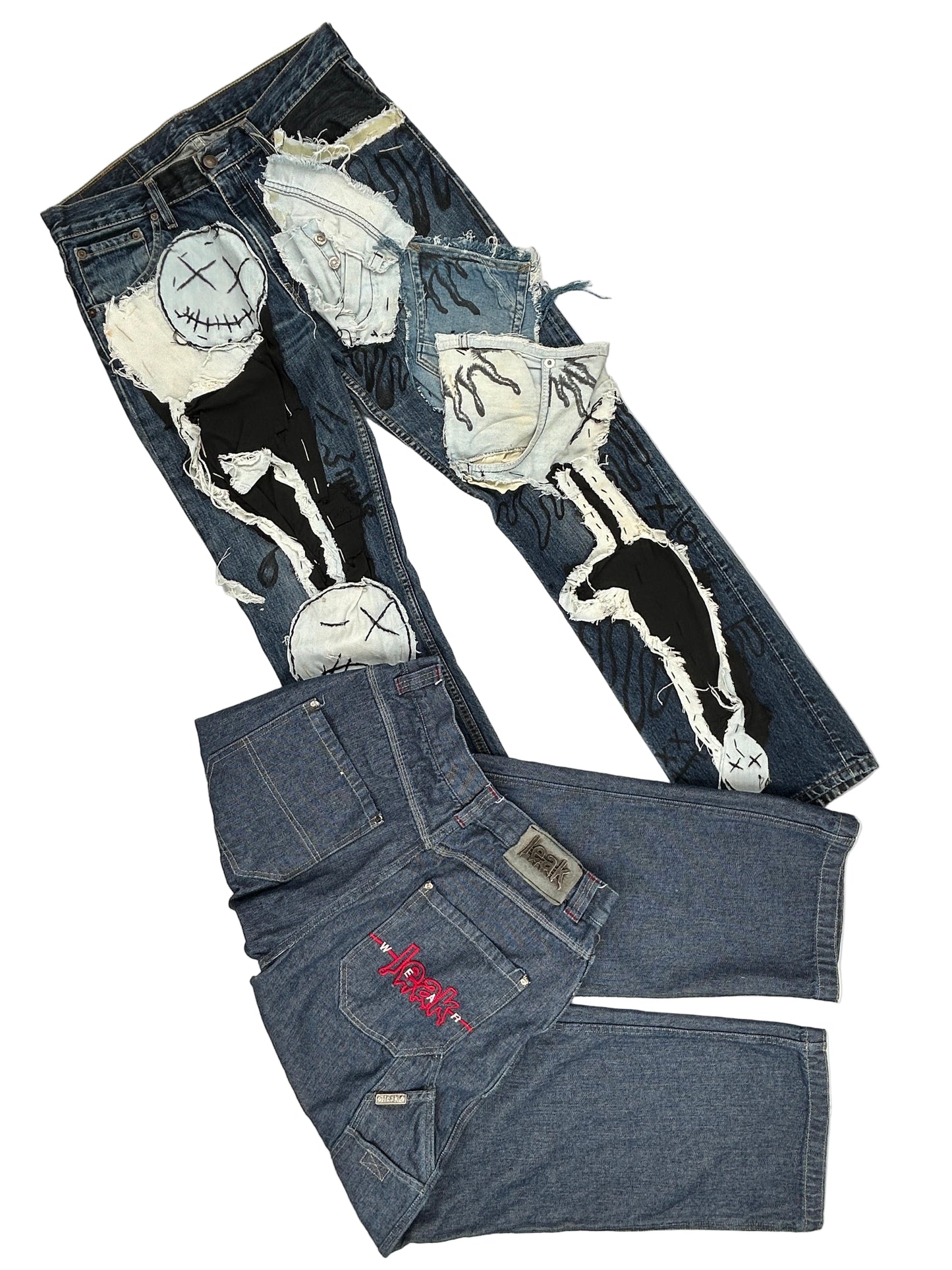 pair of stylish jean pair of stylish jean