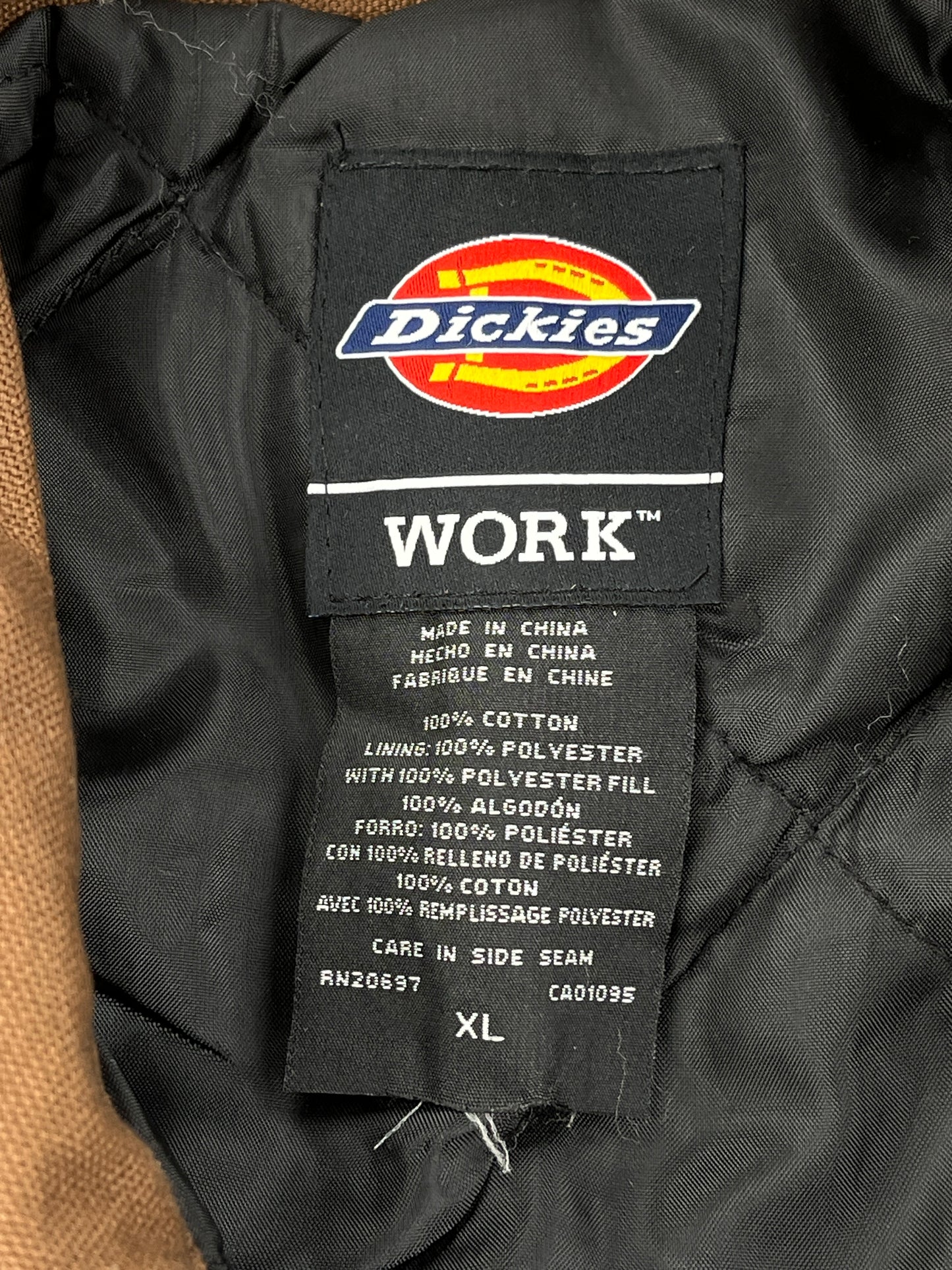 Brown Dickies Workwear Jacket Brown Dickies Workwear Jacket