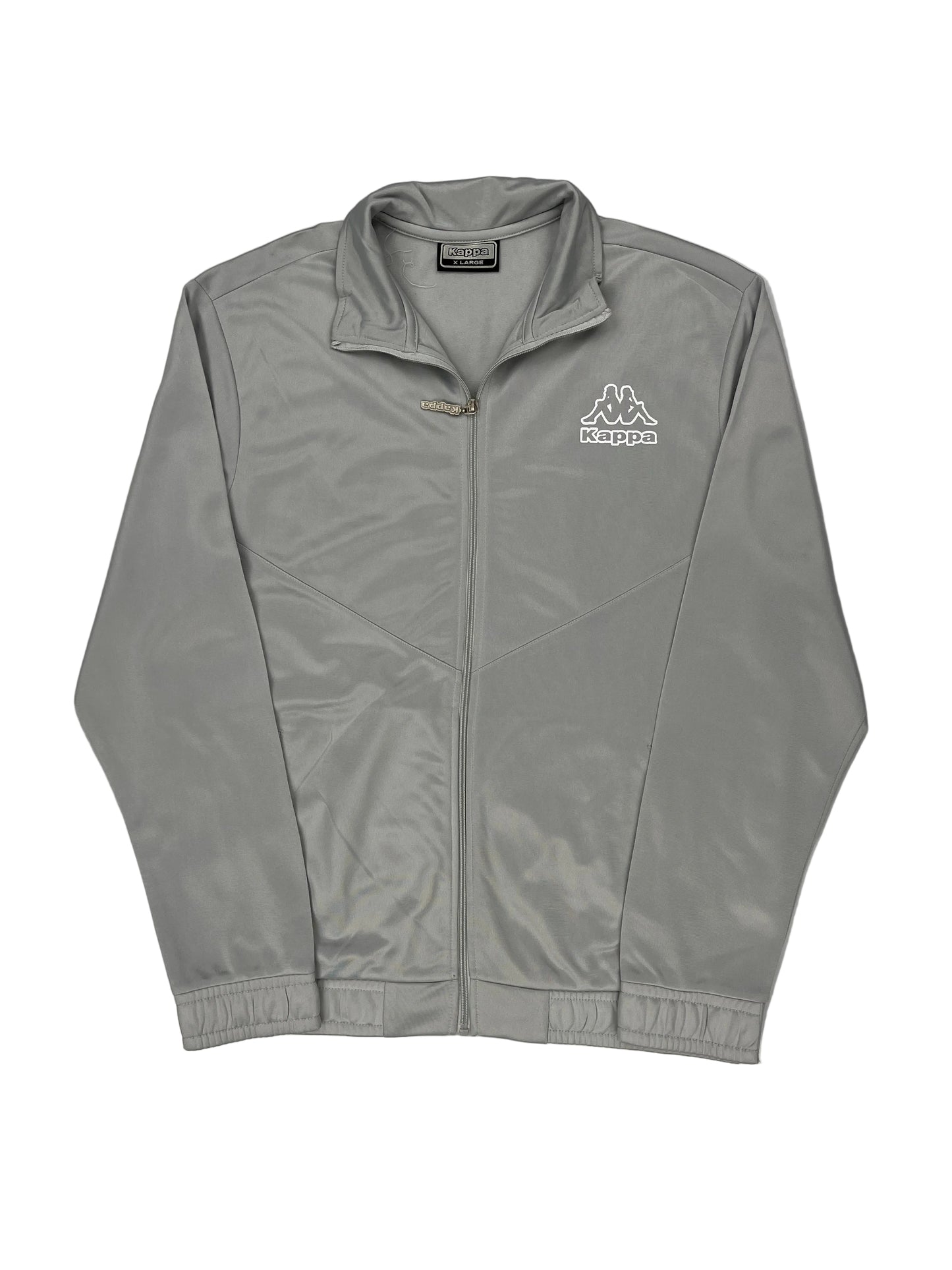 Gray tracksuit on a white background Gray tracksuit on a white background