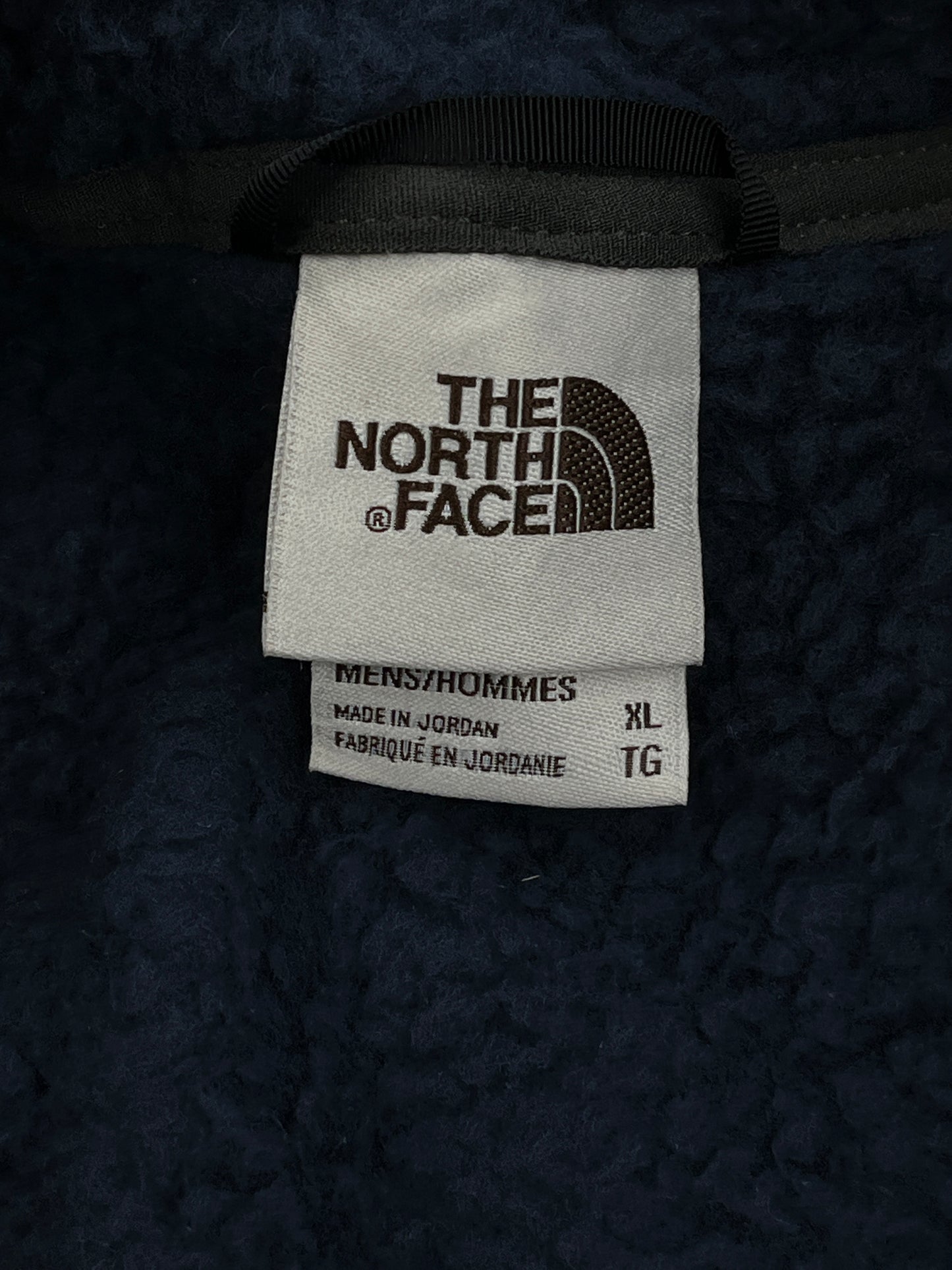 The North Face Navy Fleece Jacket The North Face Navy Fleece Jacket