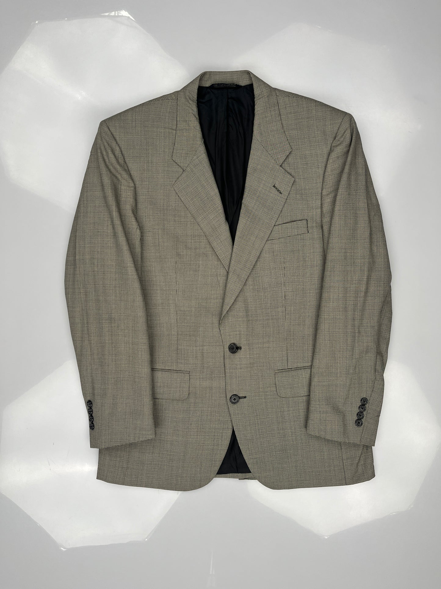 Burberrys Houndstooth Wool Blazer Burberrys Houndstooth Wool Blazer