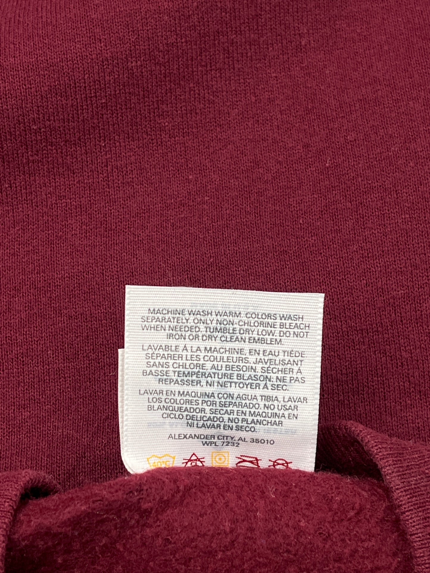 Burgundy Grand Teton National Park Graphic Sweatshirt Burgundy Grand Teton National Park Graphic Sweatshirt