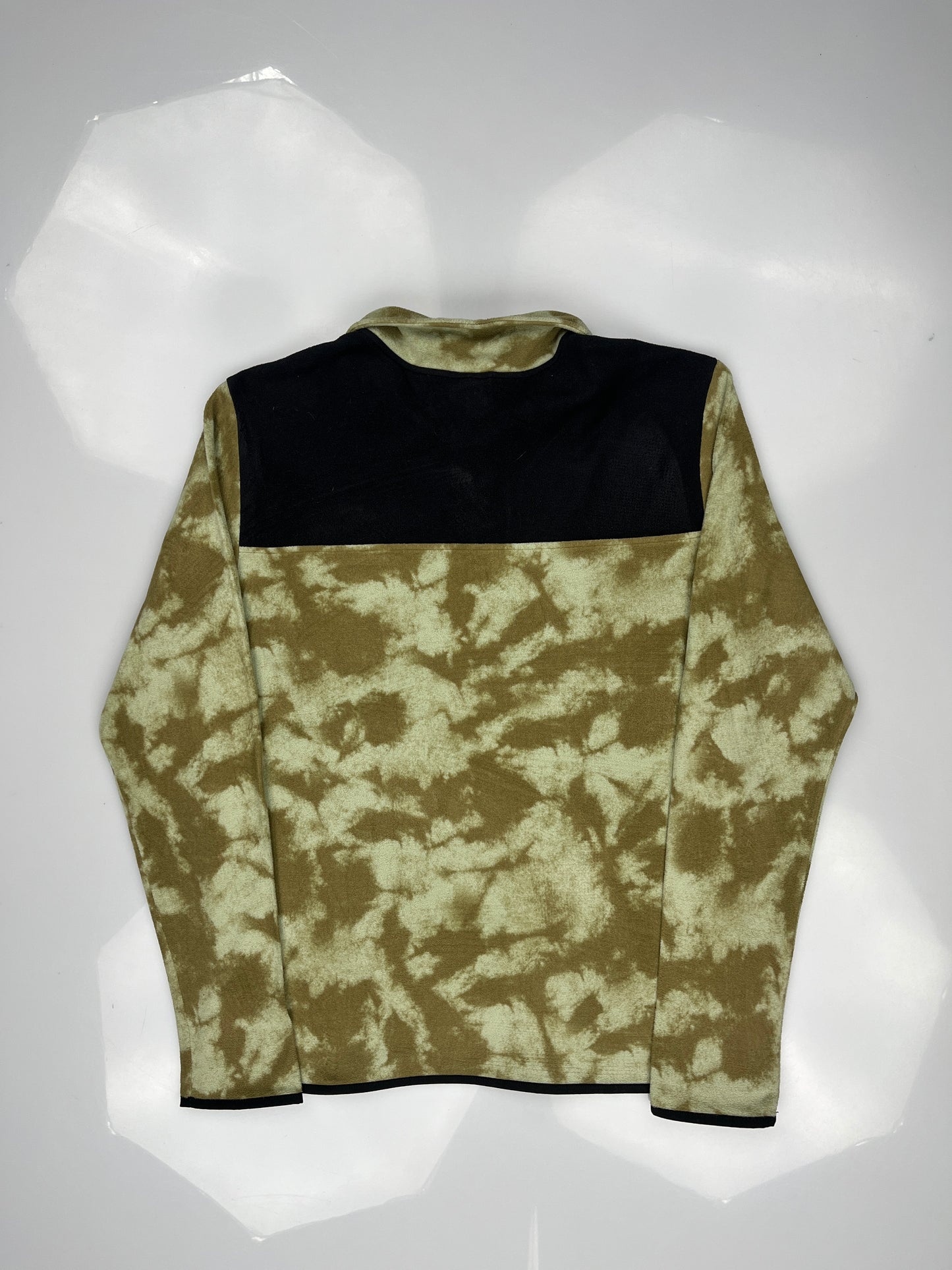 The North Face Men's Printed TKA Glacier Snap-Neck Jacket The North Face Men's Printed TKA Glacier Snap-Neck Jacket