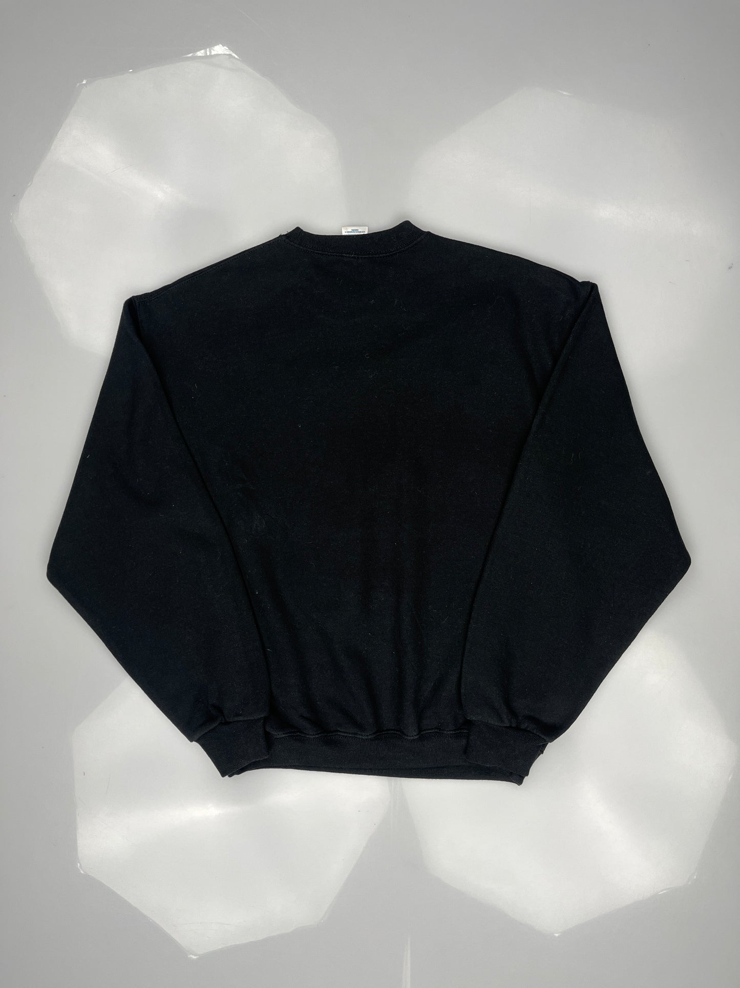 Black Wolf Print Animal Sweatshirt Black Wolf Print Animal Sweatshirt