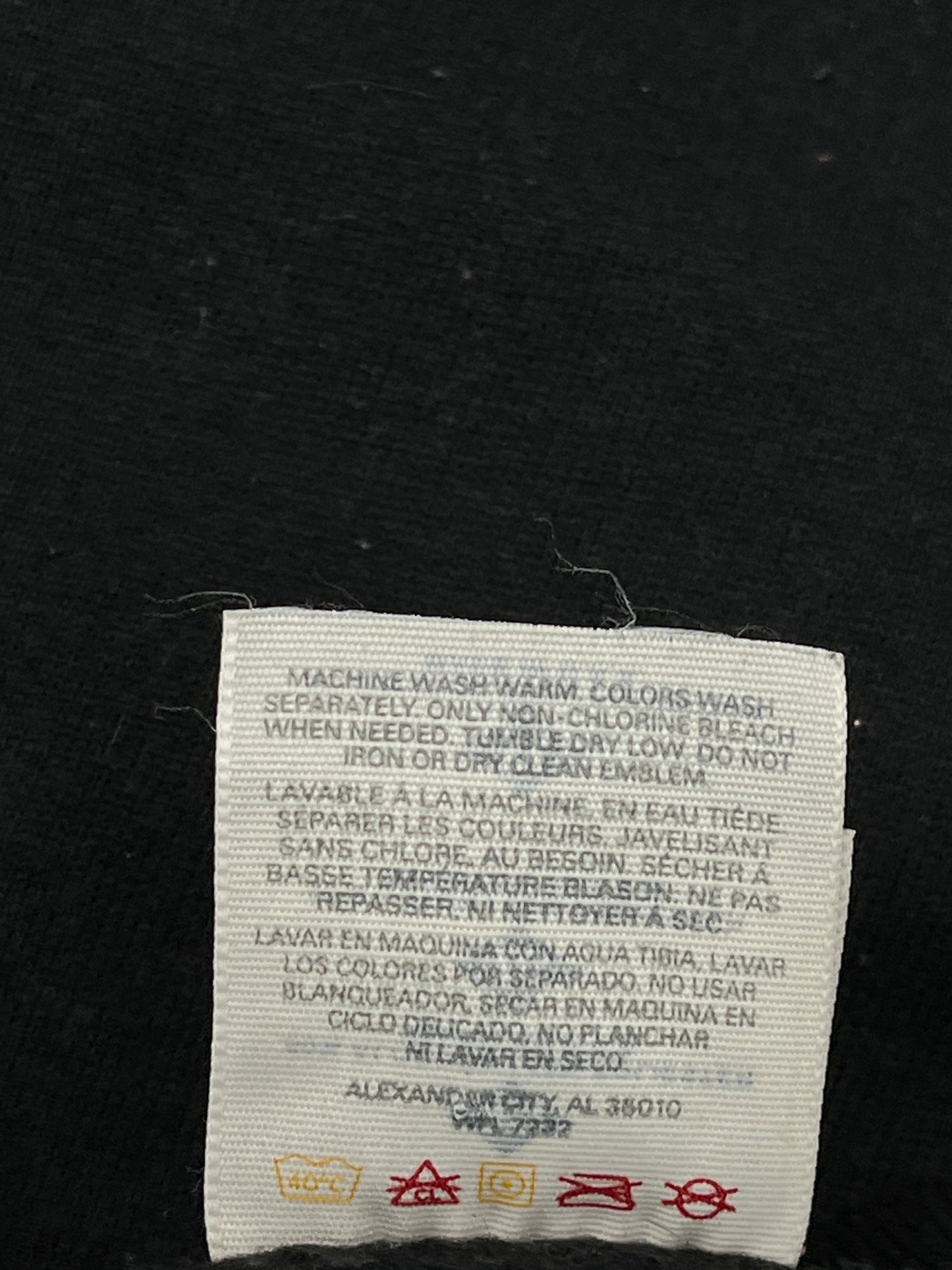 Black Jerzees Eagle River Graphic Print Sweatshirt Black Jerzees Eagle River Graphic Print Sweatshirt