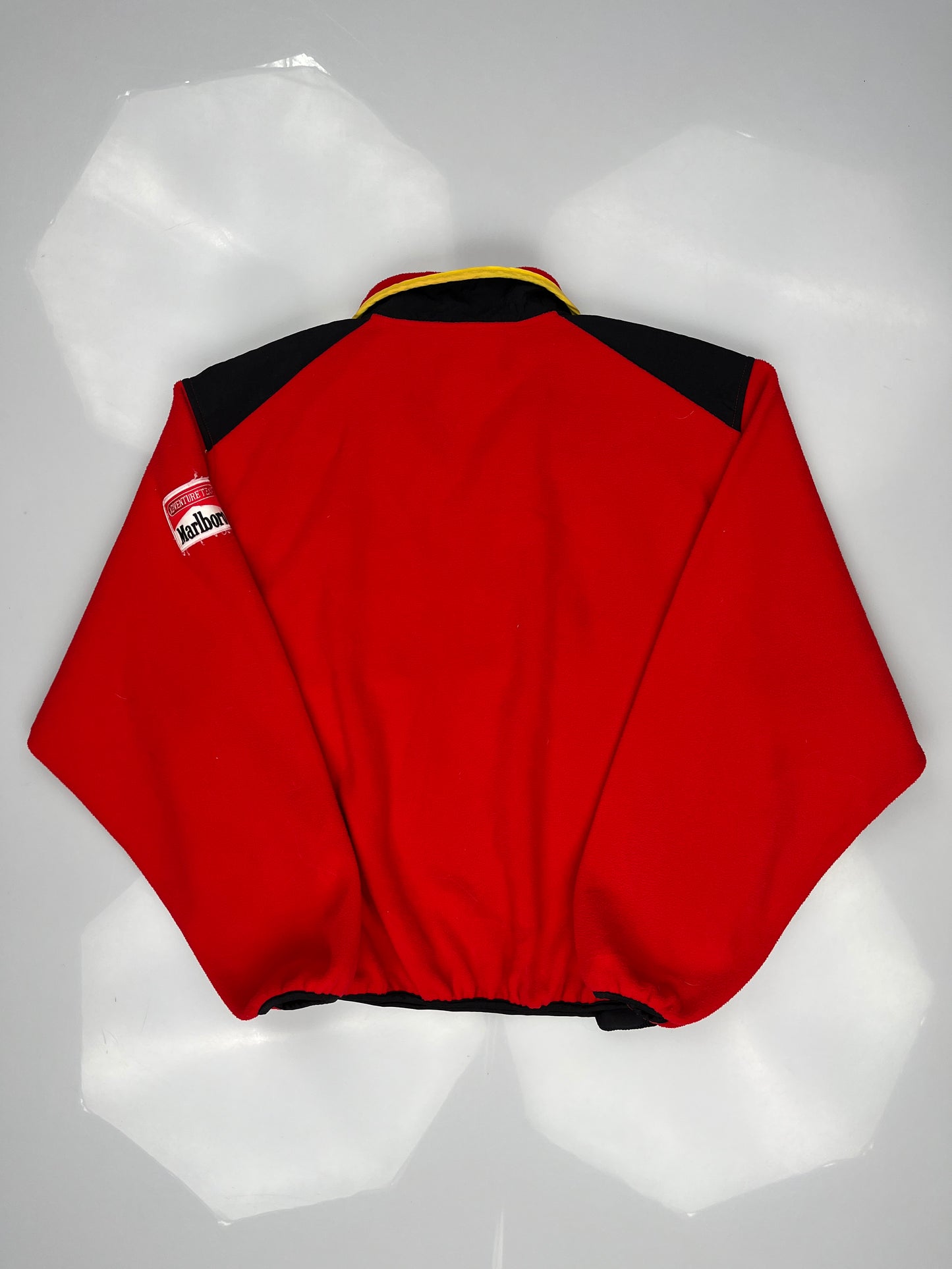 90s Marlboro Adventure Team Red Fleece Pullover Jacket 90s Marlboro Adventure Team Red Fleece Pullover Jacket