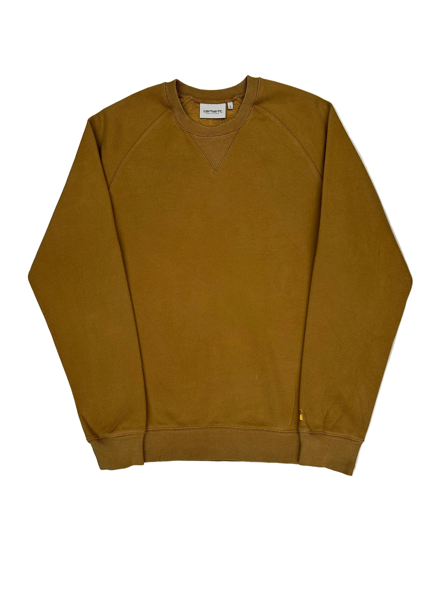 Brown sweatshirt on a white background Brown sweatshirt on a white background