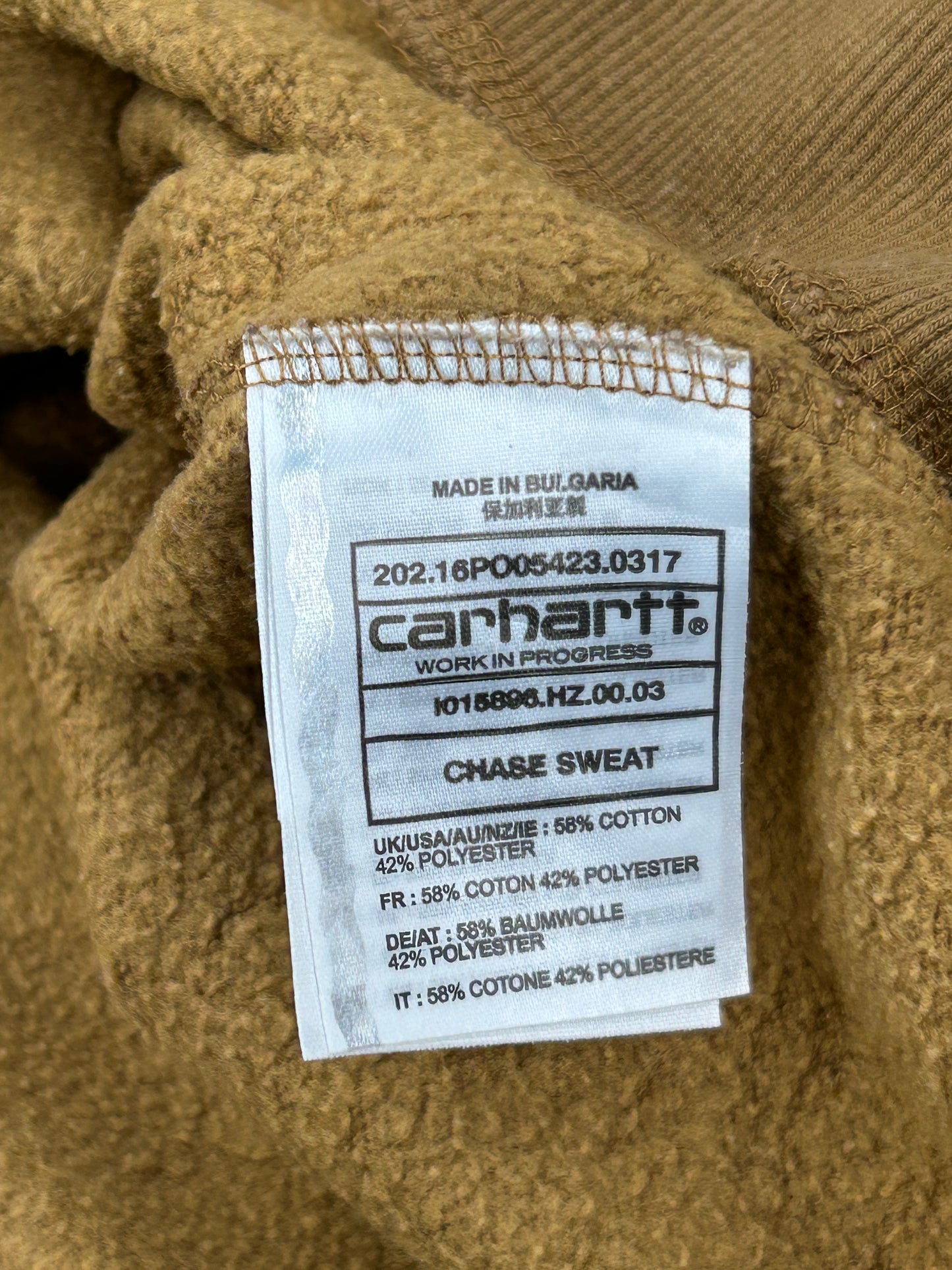 Carhartt WIP Chase Sweatshirt Carhartt WIP Chase Sweatshirt