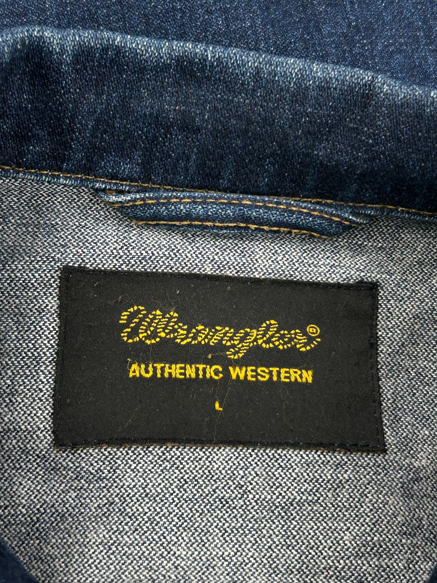 Indigo Wrangler Denim Jacket Indigo Wrangler Denim Jacket