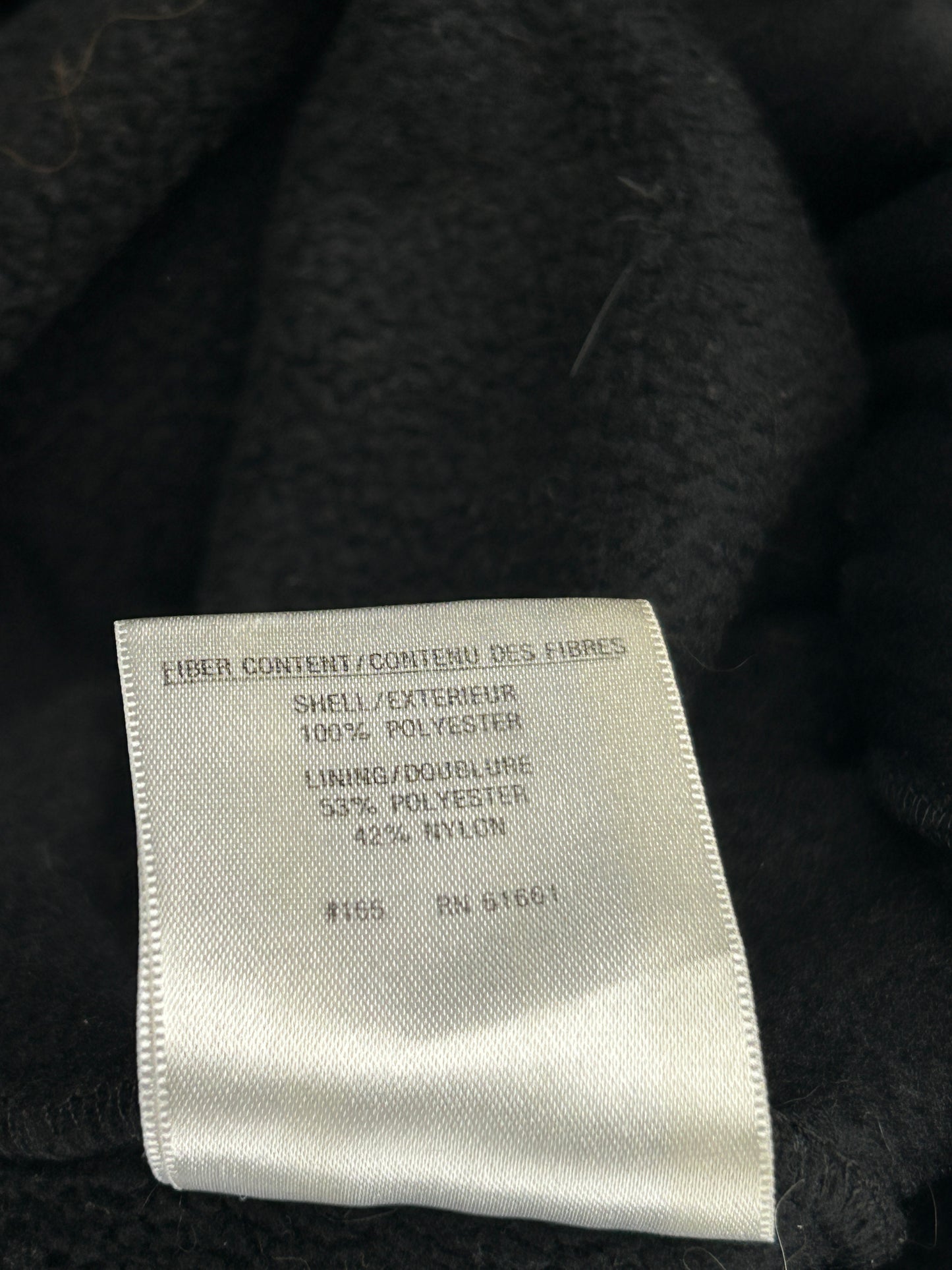 The North Face Black Half-Zip Fleece Jacket The North Face Black Half-Zip Fleece Jacket