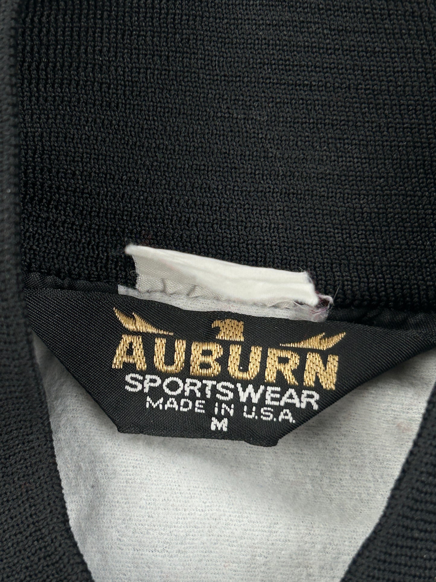 Auburn Black Bomber Jacket Auburn Black Bomber Jacket