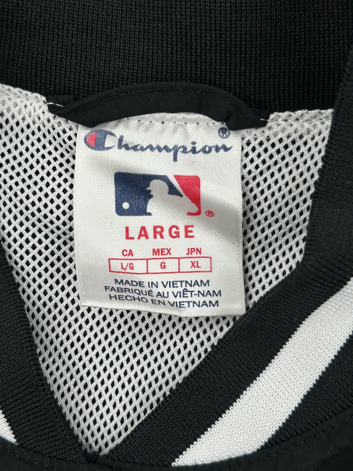 Champion Full Zip Top Yankees Black Bomber Jacket Champion Full Zip Top Yankees Black Bomber Jacket