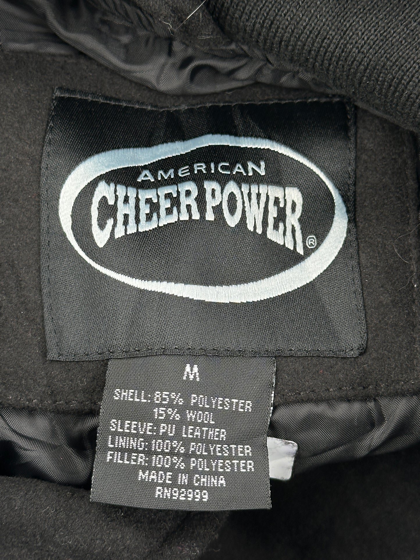 American Cheer Power Varsity Jacket American Cheer Power Varsity Jacket
