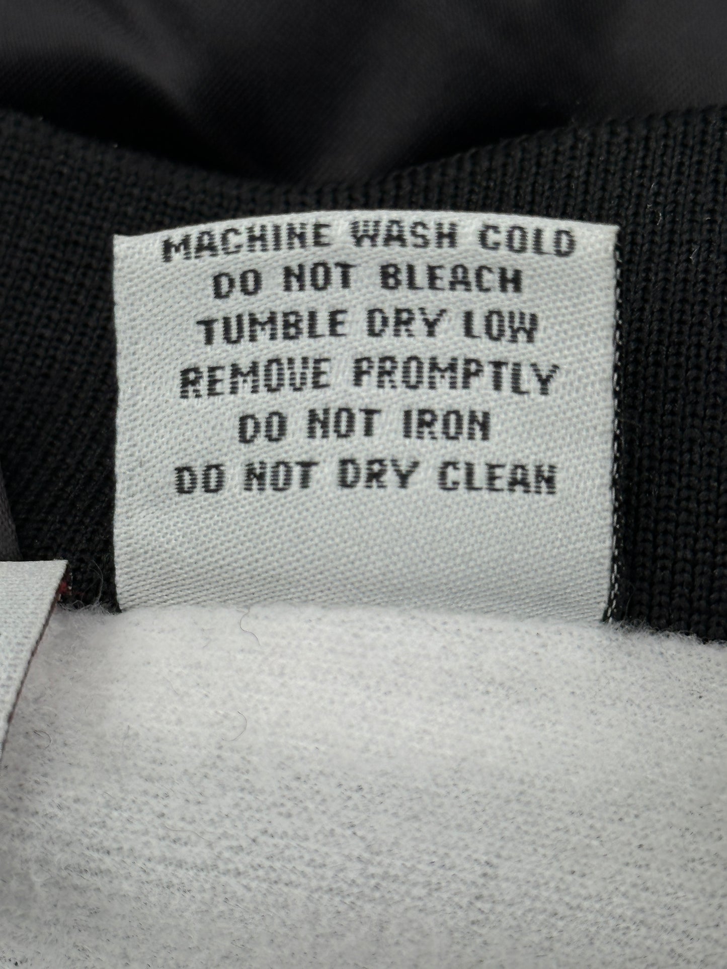 Cardinal Black Satin Varsity Jacket Cardinal Black Satin Varsity Jacket