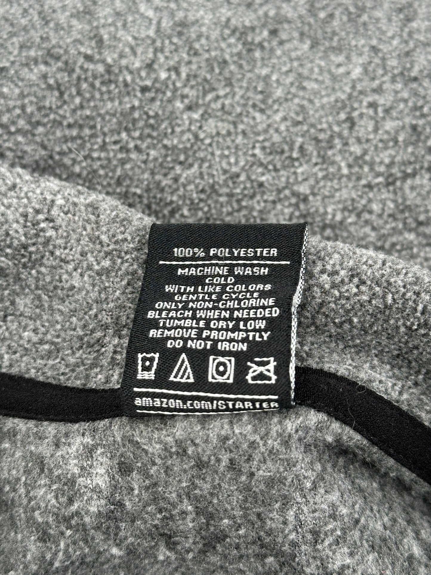 Starter Grey & Black Fleece Starter Grey & Black Fleece