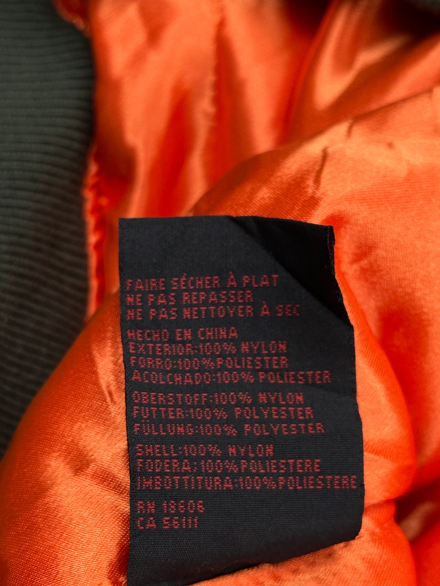 Schott NYC Water Resistant MA-1 Flight Jacket Schott NYC Water Resistant MA-1 Flight Jacket