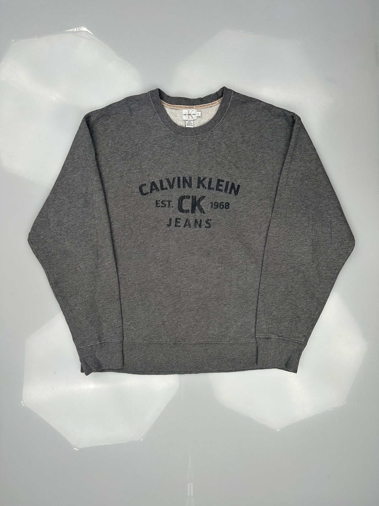 Calvin Klein Jeans Grey Sweatshirt Calvin Klein Jeans Grey Sweatshirt