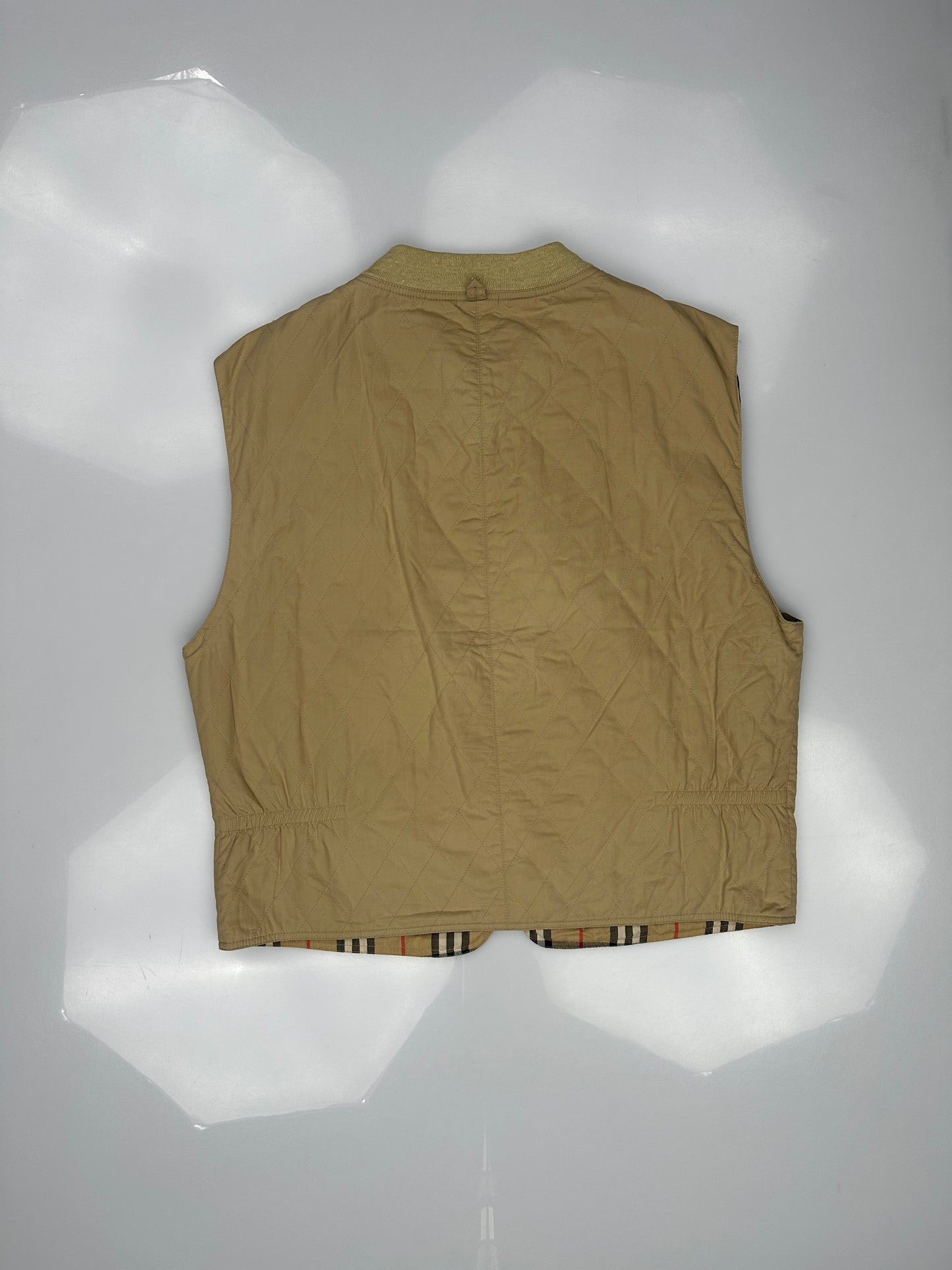 Burberry Nova Check Reversible Vest Burberry Nova Check Reversible Vest