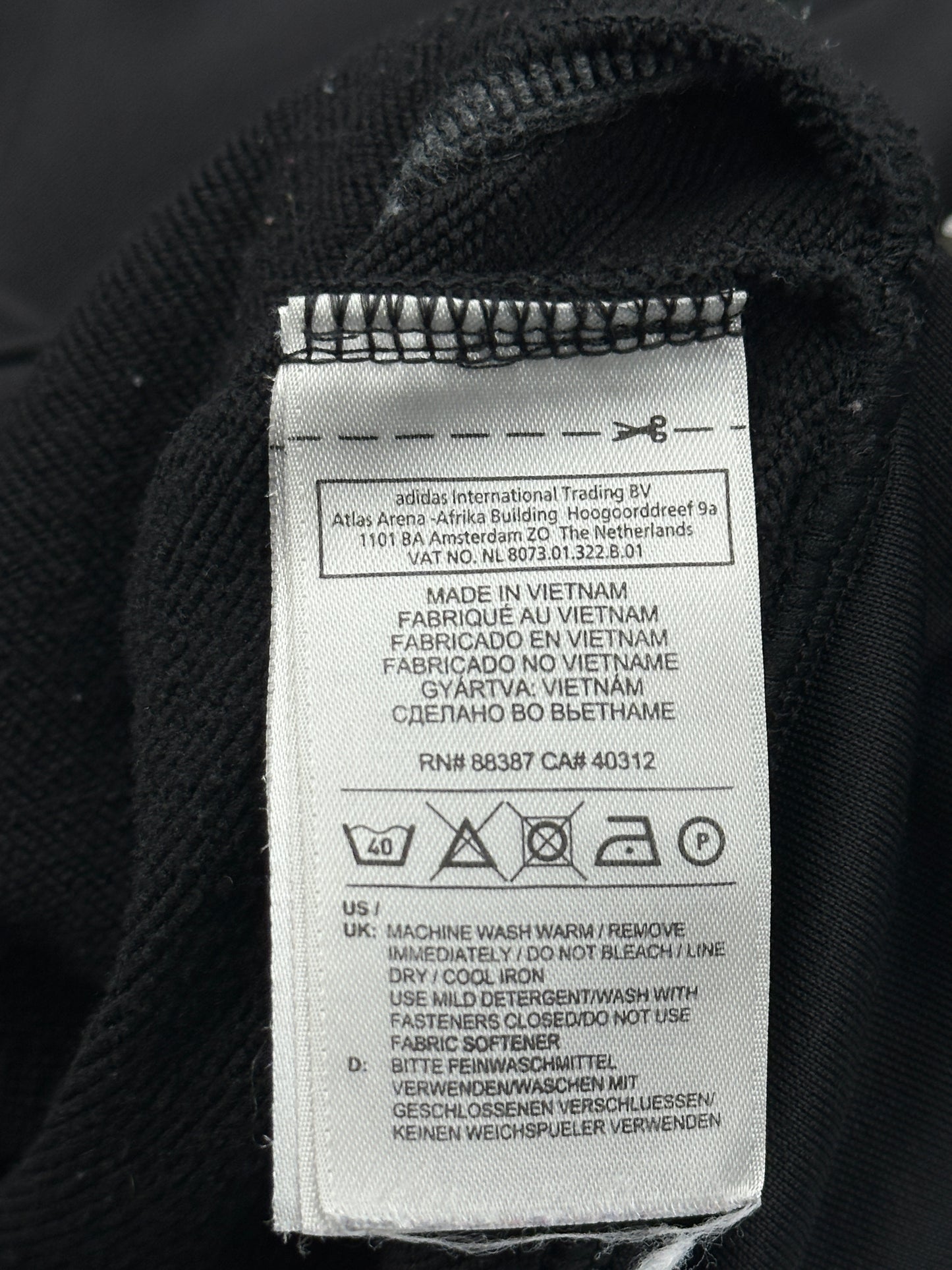 Adidas Black Track Jacket Adidas Black Track Jacket