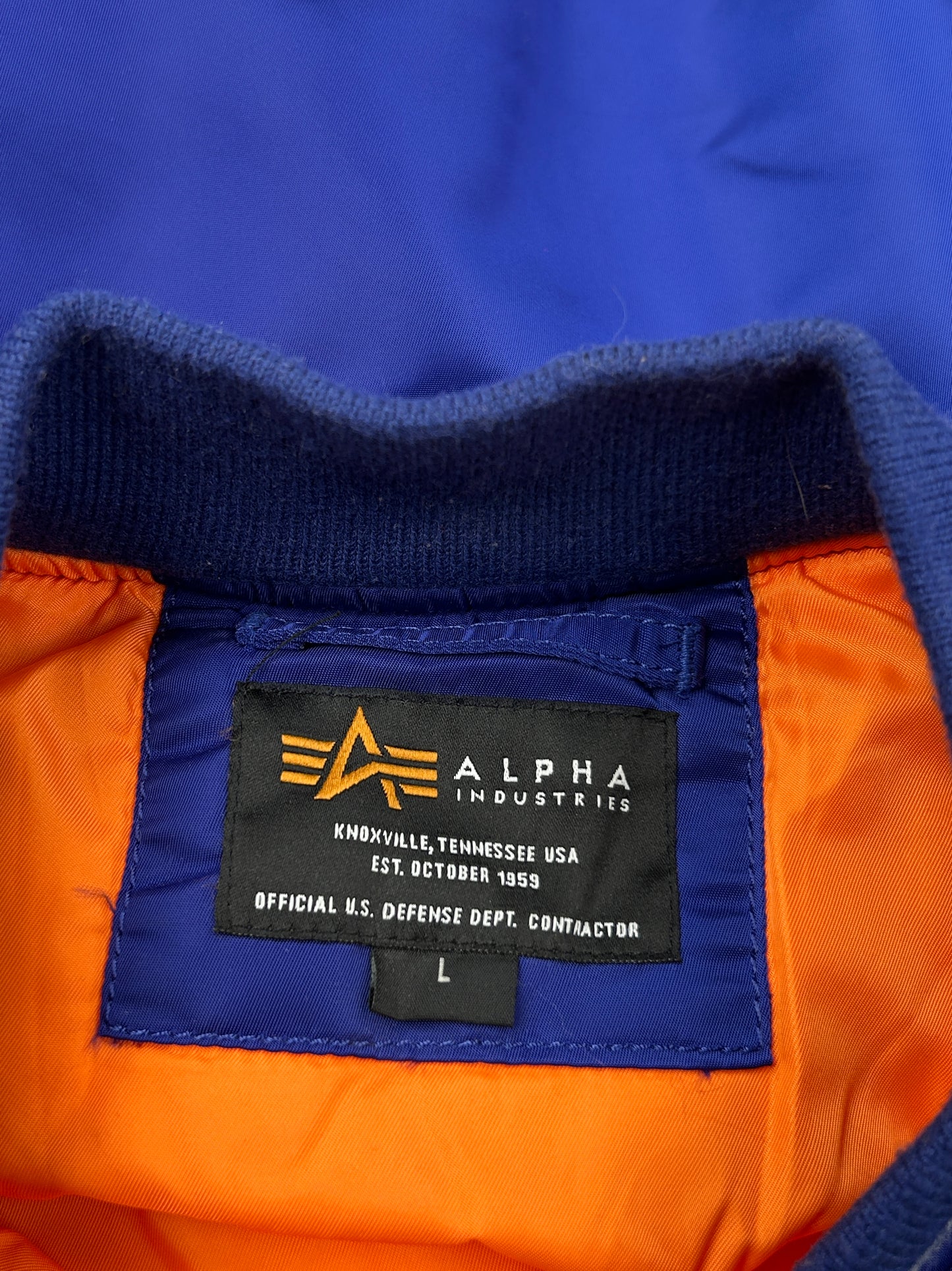 Alpha Industries MA-1 AI-Tape Bomber Jacket Alpha Industries MA-1 AI-Tape Bomber Jacket