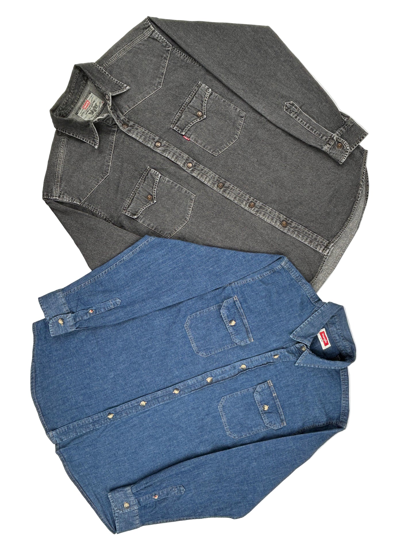 pair of stylish jean shirts pair of stylish jean shirts