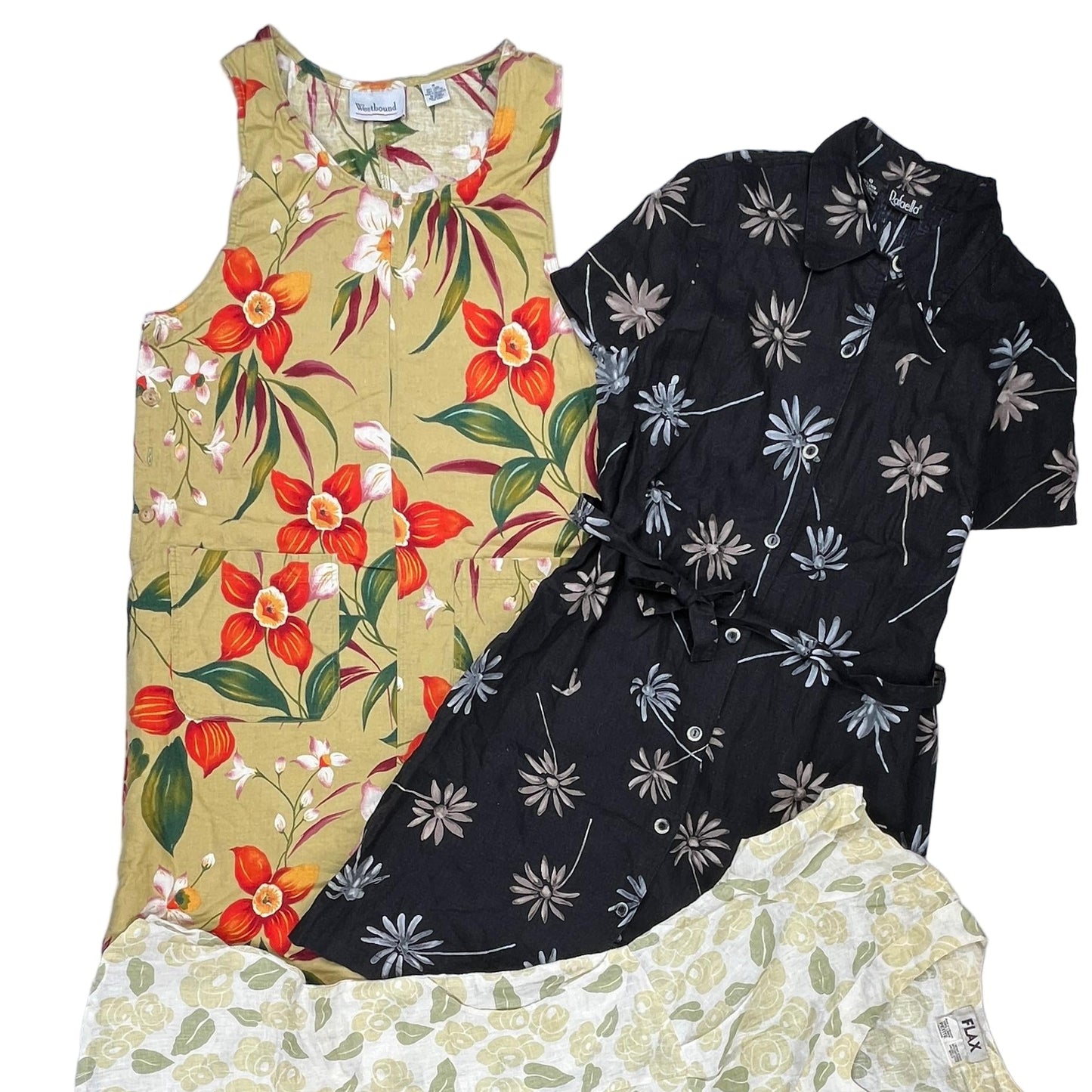 pair of stylish linen dresses pair of stylish linen dresses