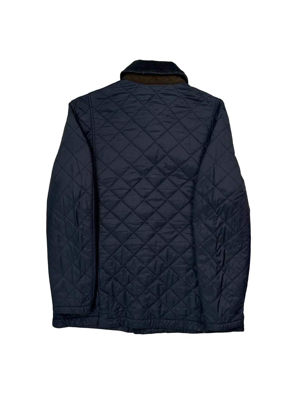 Quilted jacket on a white background Quilted jacket on a white background