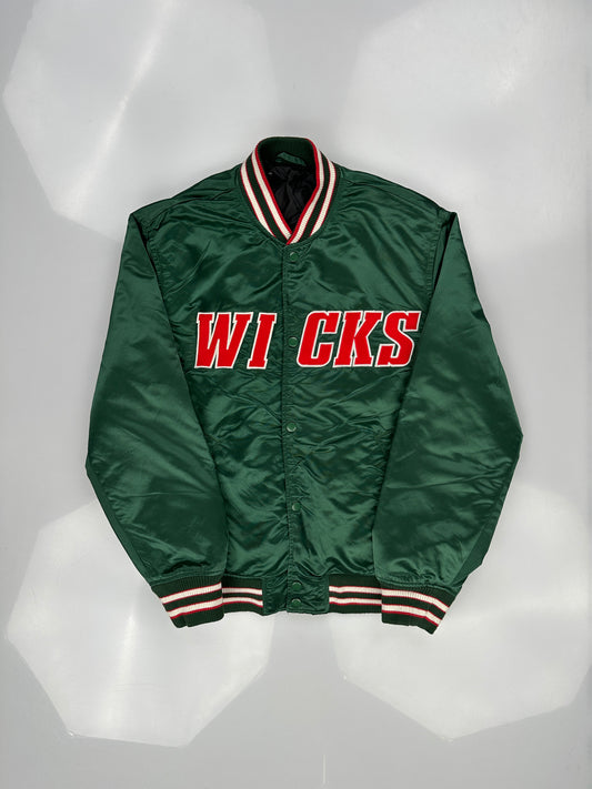 Green & Red Varsity Jacket