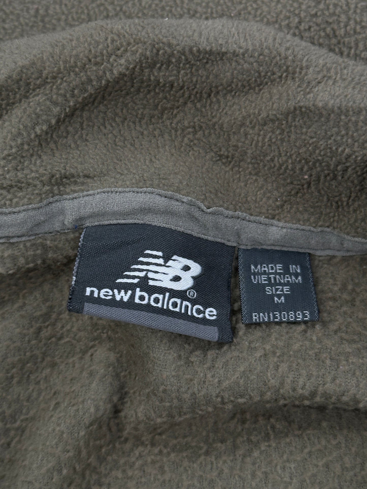New Balance Men's Sport Polar Fleece Half Zip Jacket
