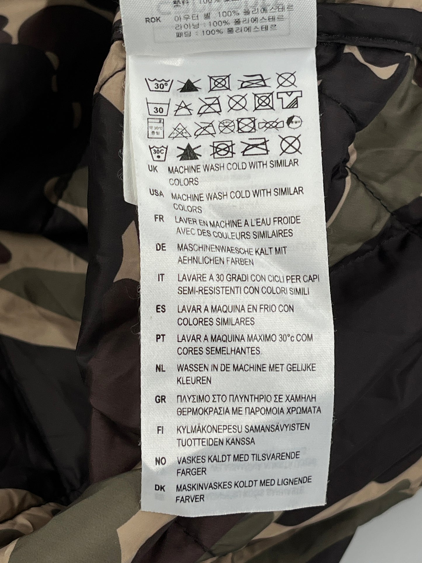 Carhartt WIP Duck Detroit Camo Jacket