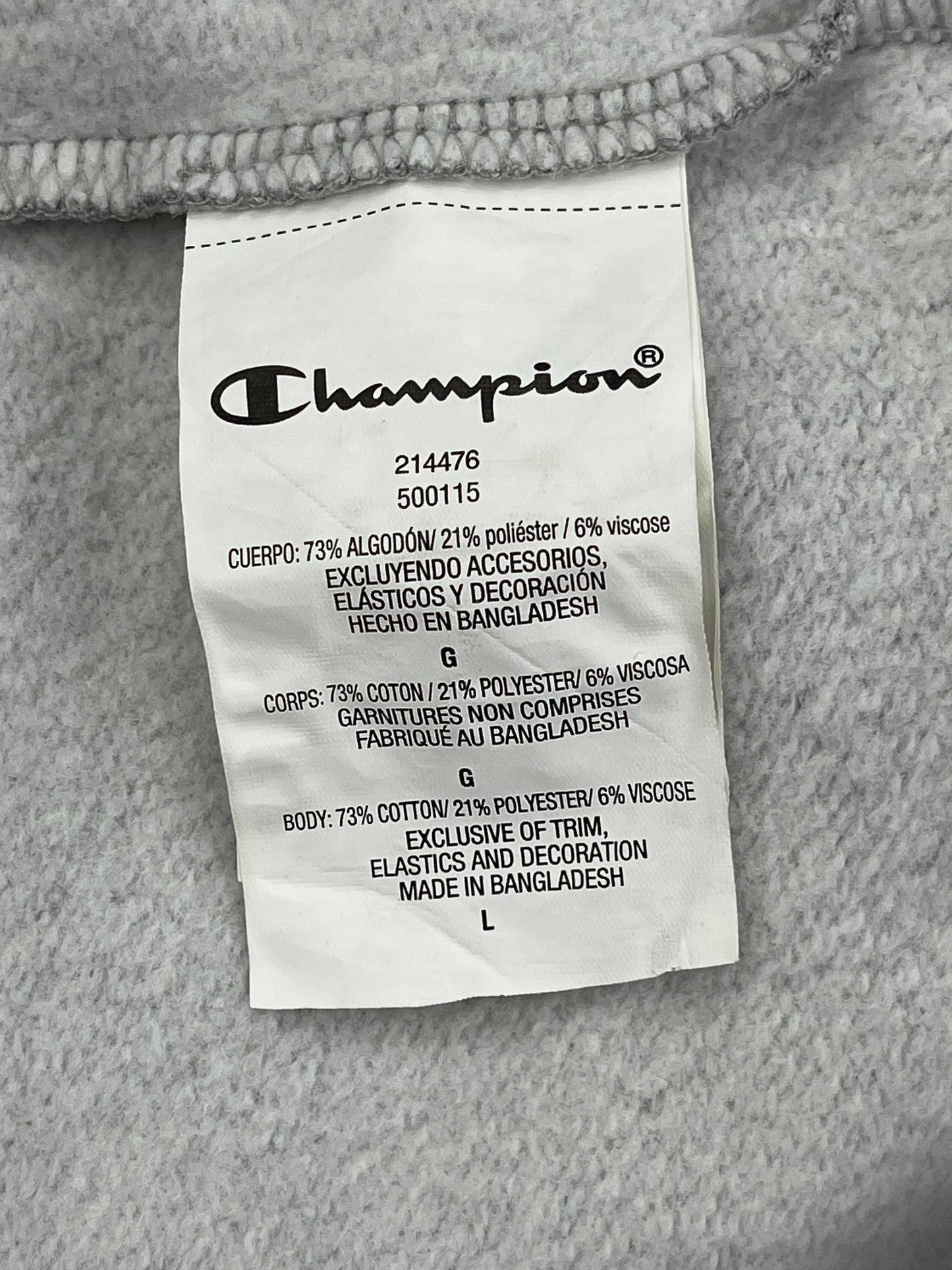 Grey Champion Hooded Sweatshirt
