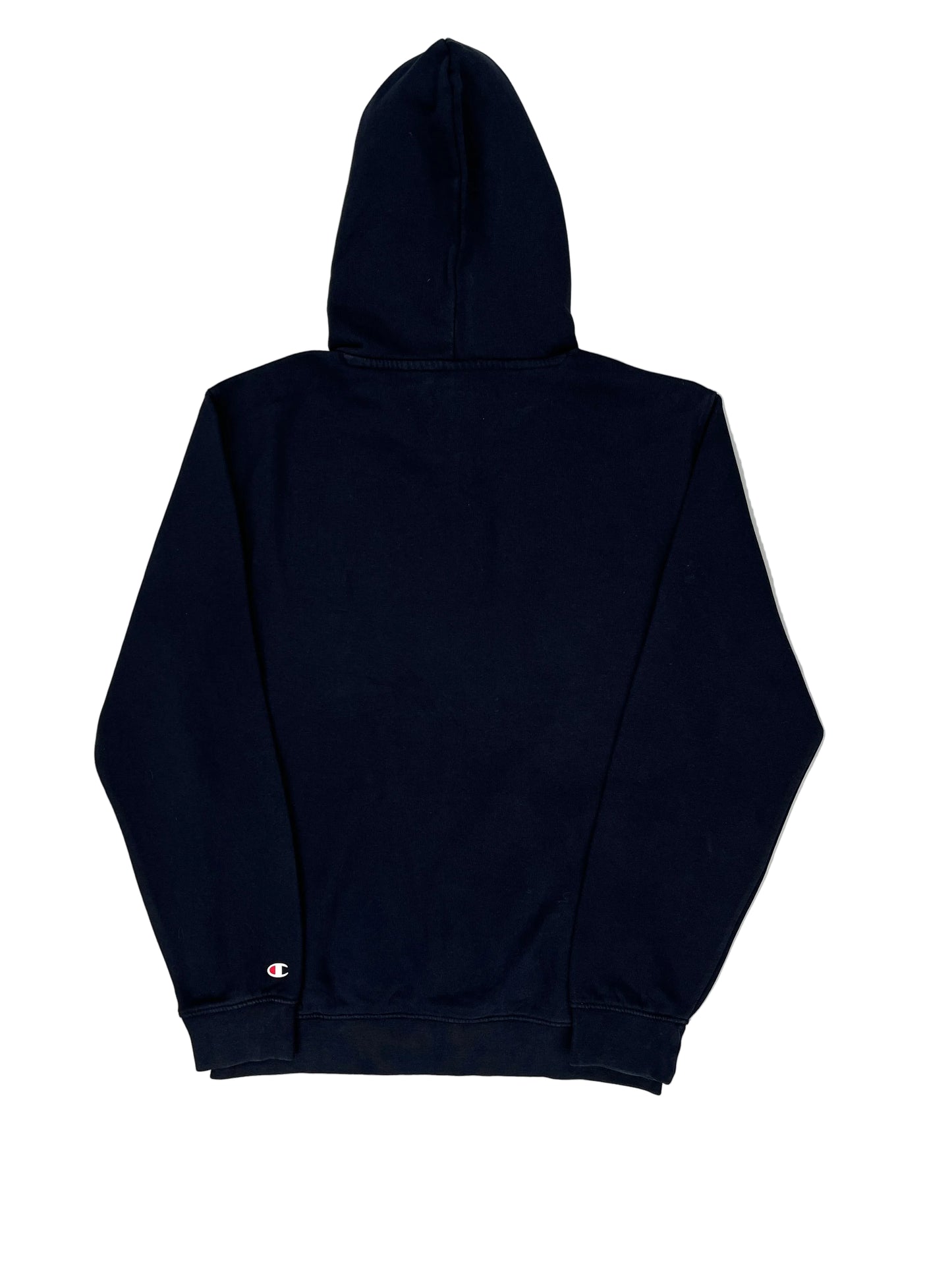 Black hoodie on a white background