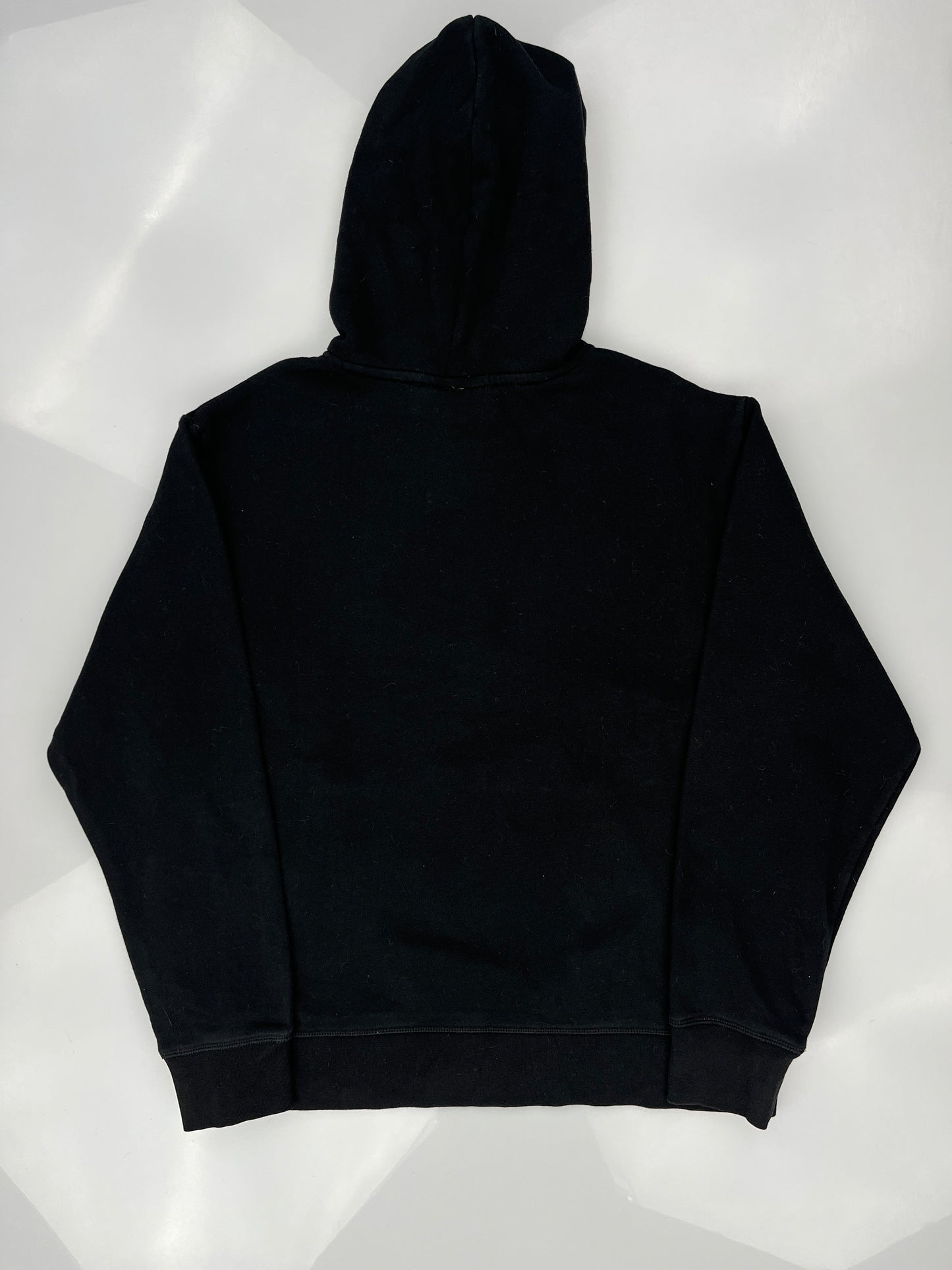 Black Reebok Big Logo Fleece Hoodie