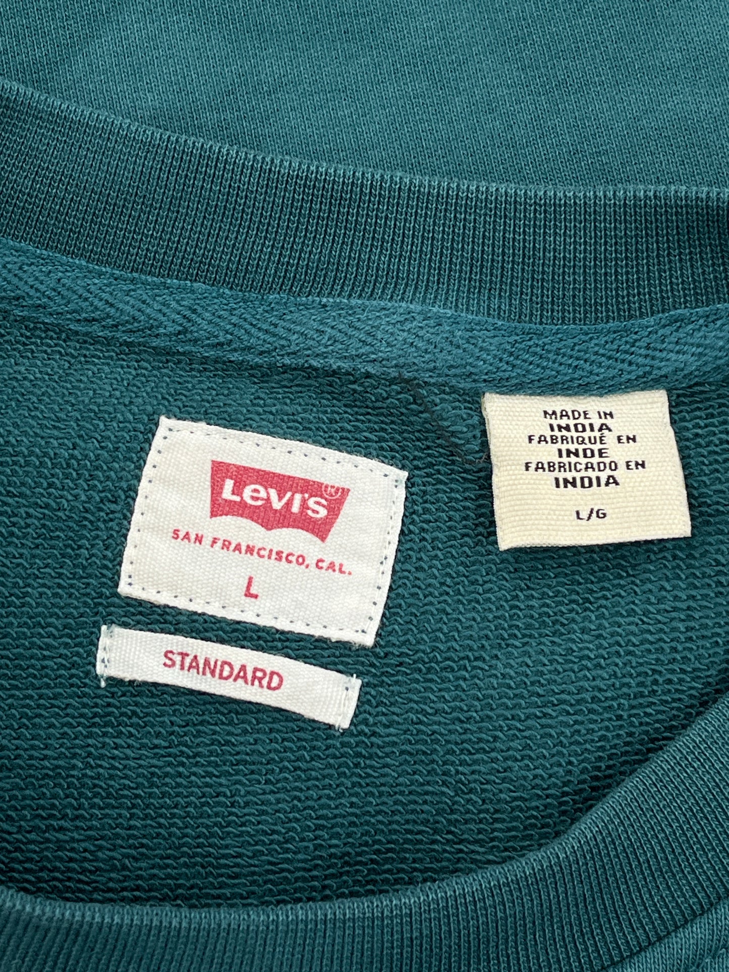 Levi's Green Sweatshirt