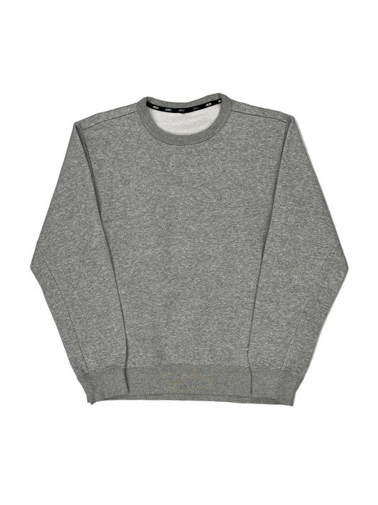 Gray sweatshirt on a white background