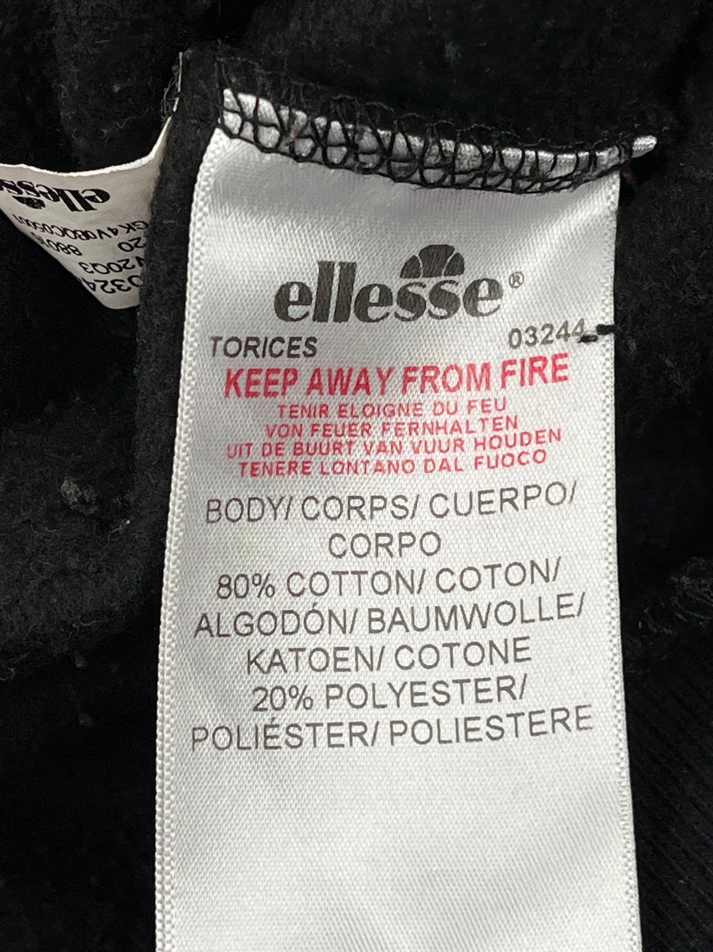 Ellesse Gottero Black Hoodie