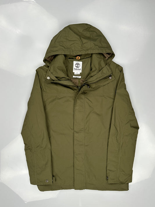 Timberland Men's Hooded Olive Green Jacket