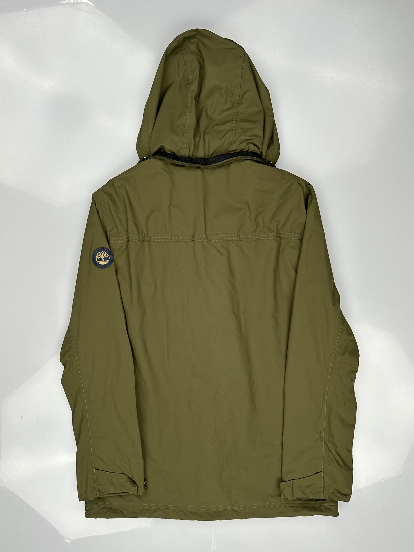 Timberland Men's Hooded Olive Green Jacket