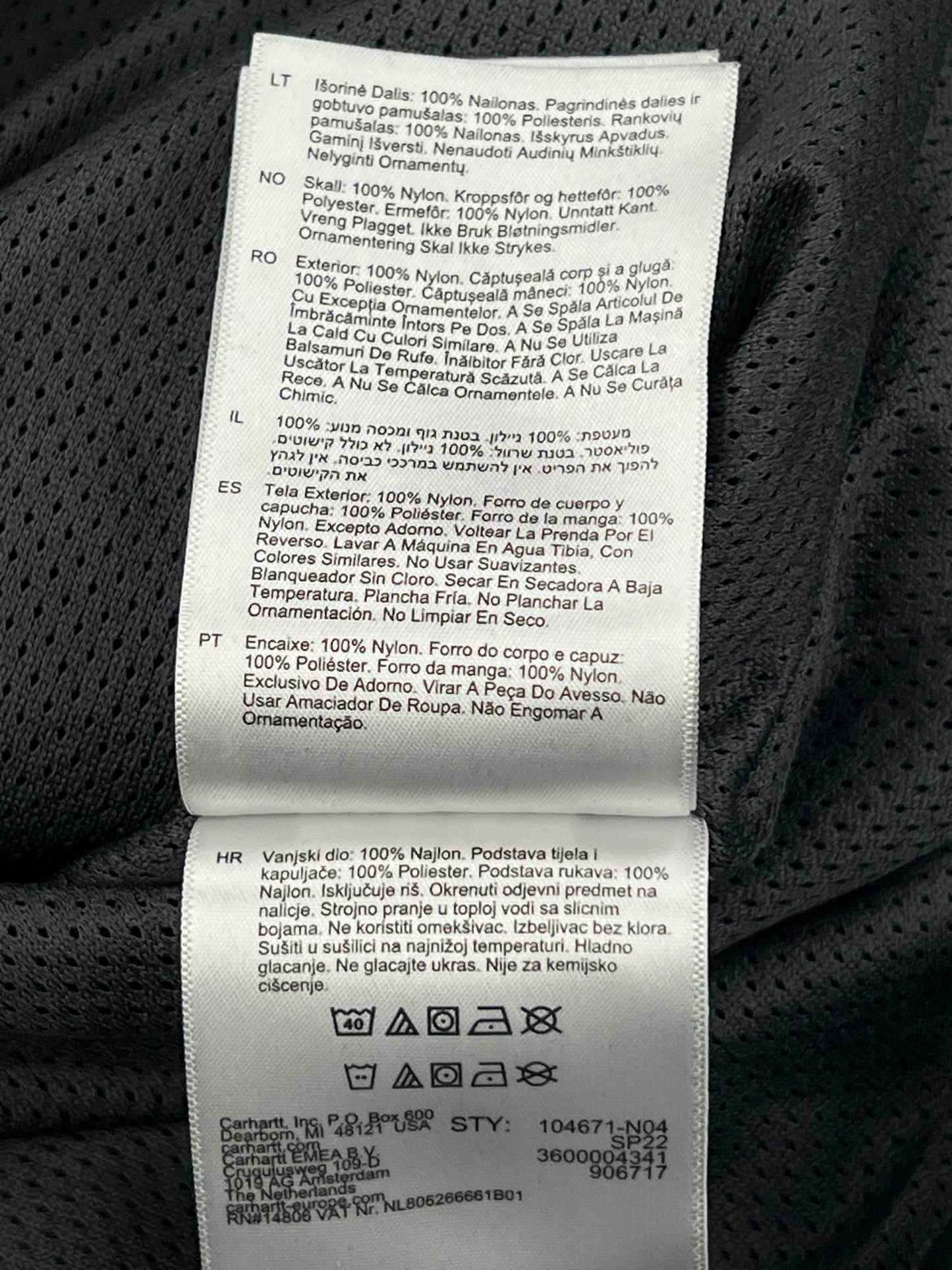 Carhartt Rain Defender Relaxed Fit Lightweight Jacket