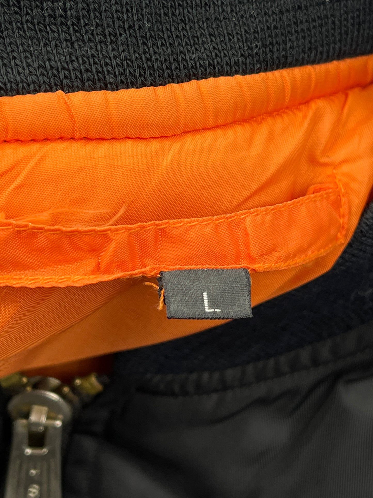 Black MA-1 Bomber Jacket