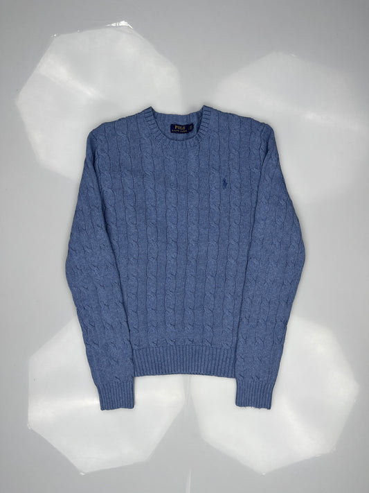 Blue Polo Ralph Lauren Cable-Knit j Jumper