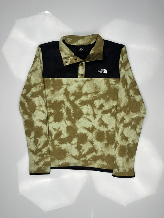 The North Face Men's Printed TKA Glacier Snap-Neck Jacket