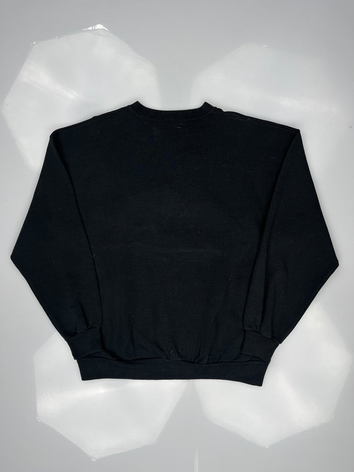 Black Jerzees Eagle River Graphic Print Sweatshirt