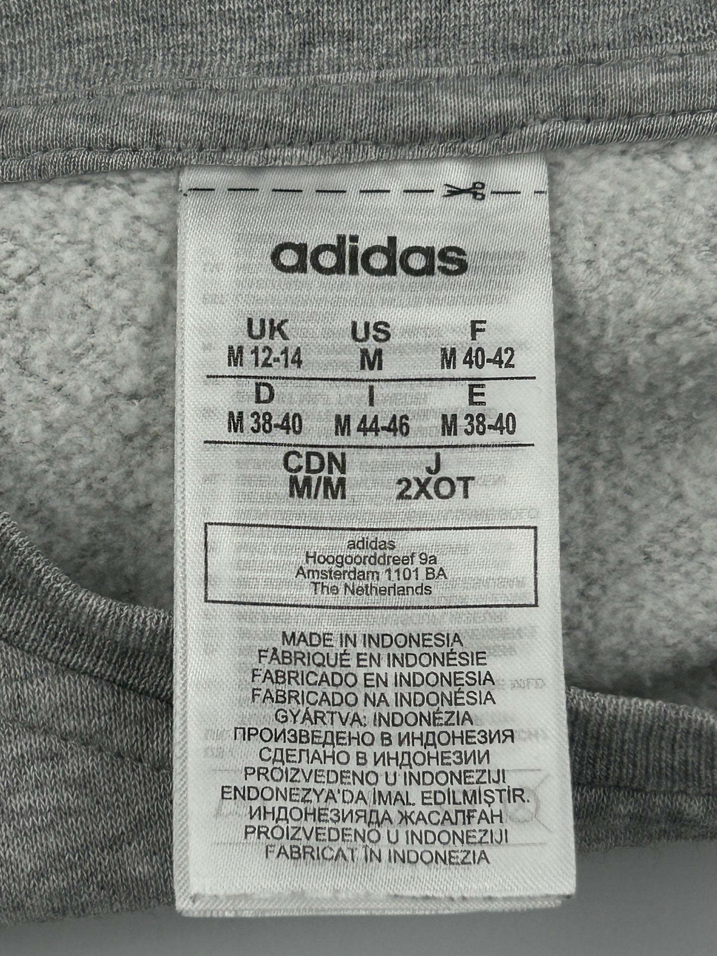 Adidas Grey Sweatshirt