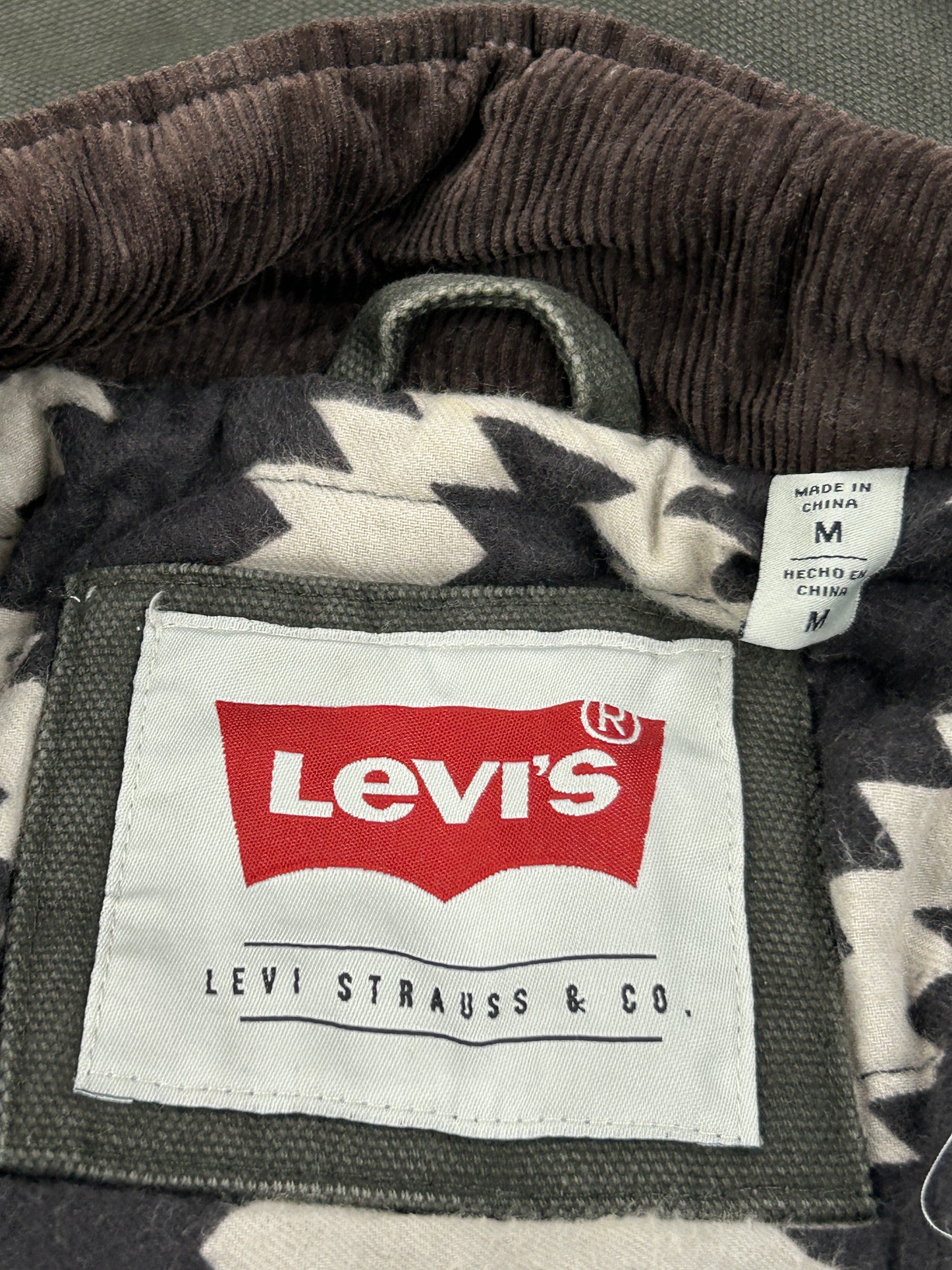 Levi's Olive Green Utility Jacket