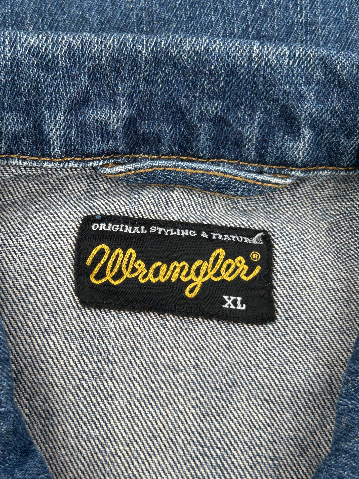 Wrangler Men's Cowboy Cut Western Unlined Denim Jacket
