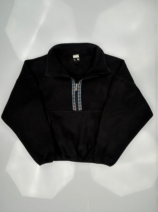 The North Face Black Half-Zip Fleece Jacket