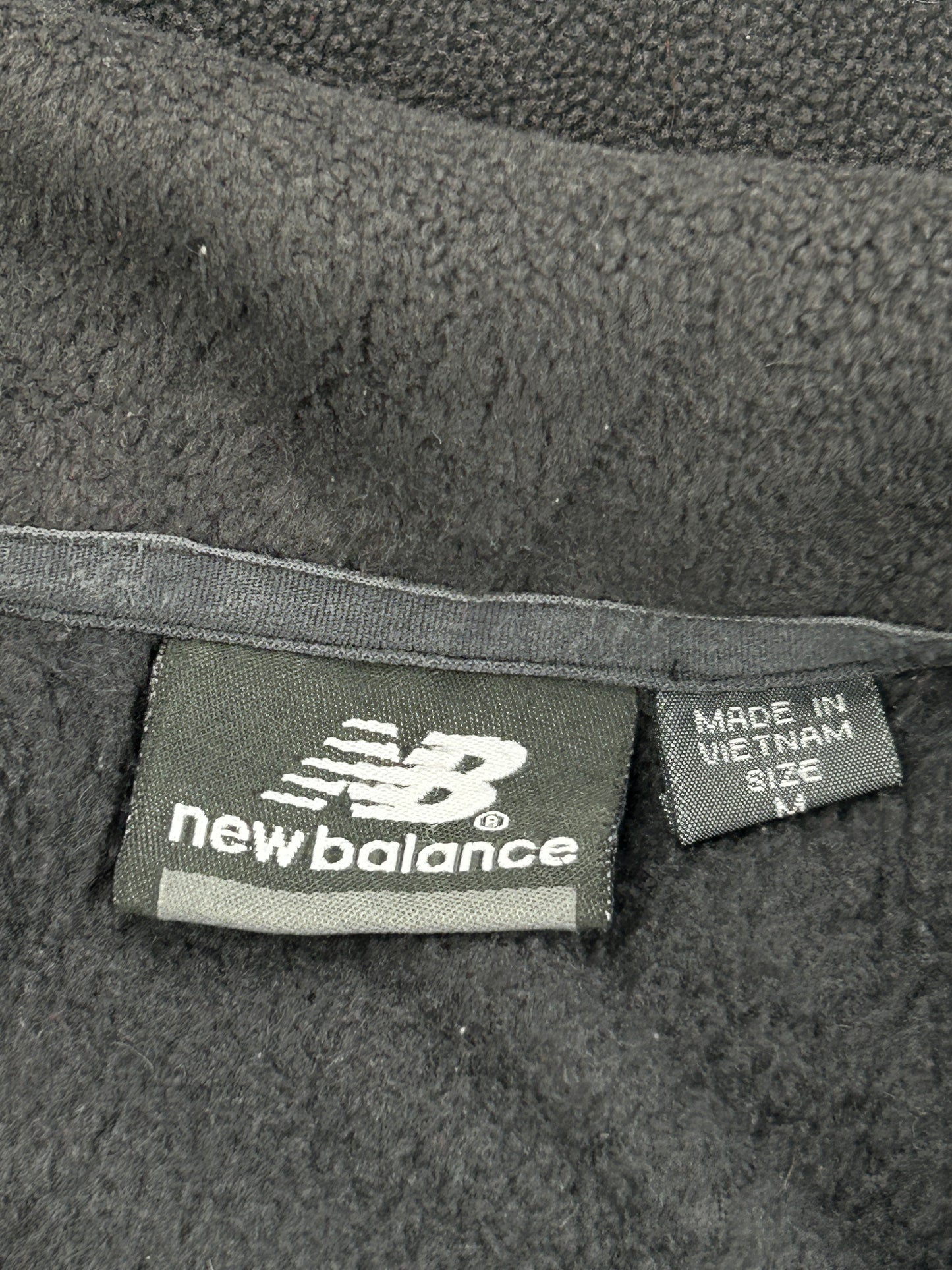 New Balance Two-Tone Full-Zip Fleece Vest