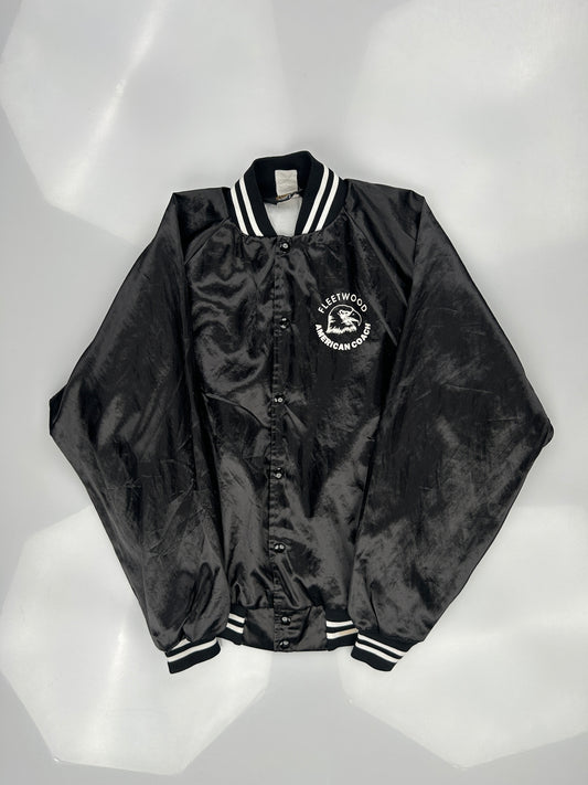 Auburn Black Bomber Jacket